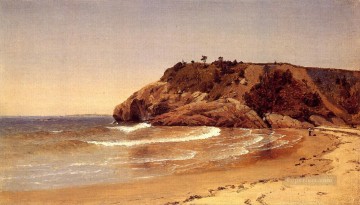 サンフォード・ロビンソン・ギフォード Painting - マンチェスタービーチ 1865年の風景 サンフォード・ロビンソン・ギフォード